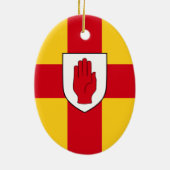 アルスター国旗 セラミックオーナメント (裏面)
