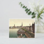 アルスター大聖堂、ジュンフェルンシュテイグ、ハンブルク、ゲルマ ポストカード (スタンド正面)