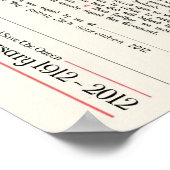 アルスター契約 ポスター (角)