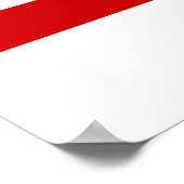 アルスター州旗北アイルランド国旗 ポスター (角)