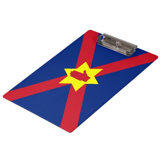 アルスター州旗(北アイルランド) クリップボード (アングル)