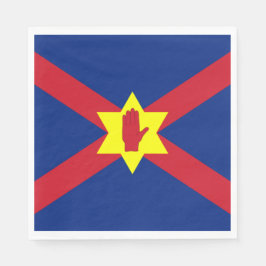 アルスター州旗（北アイルランド） スタンダードランチョンナプキン