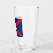 アルスター州旗（北アイルランド） タンブラーグラス (左)