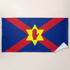 アルスター州旗（北アイルランド） ビーチタオル