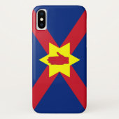 アルスター州旗（北アイルランド） Case-Mate iPhoneケース (裏面)