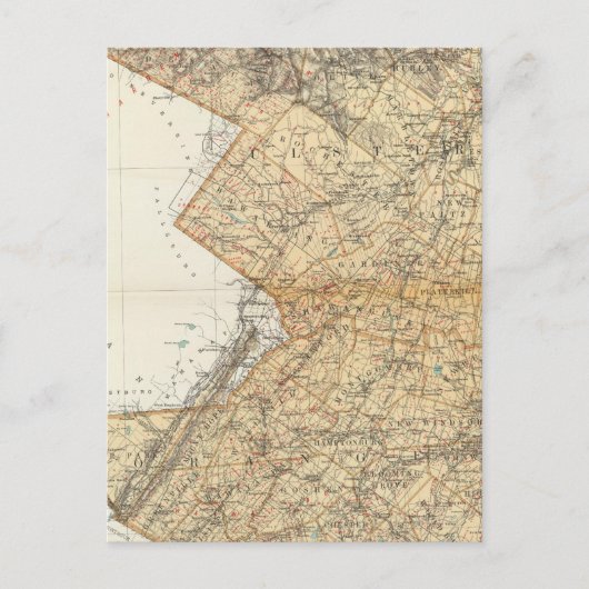 アルスター郡、オレンジ郡 ポストカード (正面)