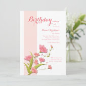 アルストロメリアフラワーズ招待状 招待状 (スタンド正面)