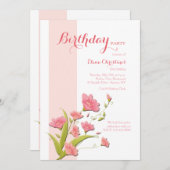 アルストロメリアフラワーズ招待状 招待状 (正面/裏面)