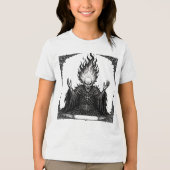 アルス・ゲオルギアのエイミィの炎の王冠 トライブレンドＴシャツ (正面)