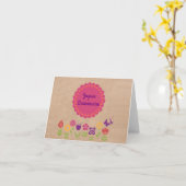 アルズグテツムゲバートスタグ | ジョユーアニバーサール カード (黄色い花)