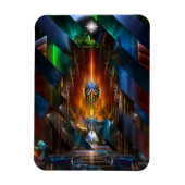 アルセシア黄金女神カミソリ写真マグネットをカット マグネット (縦)