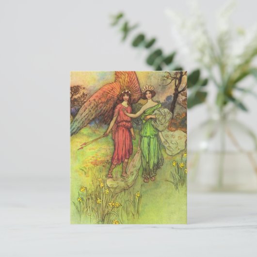 アルセストと愛のはがきの神 ポストカード (スタンド正面)