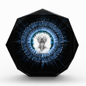 アルセチア・エーテル銀光フラクタルアート フォトブロック (正面)