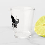 アルセントロメクールキシカンムヒゲタイポグラフィ ショットグラス (右)