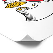 アルセ家紋 ポスター (角)