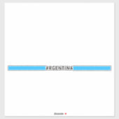アルゼンチミニマルン国旗 シール (シート)