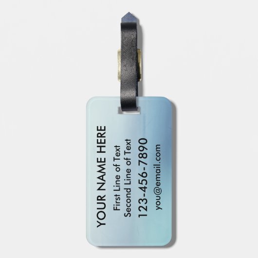 アルゼンチンのアメリカの絡み合ったハートラゲージタグ ラゲッジタグ (裏面縦)