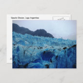 アルゼンチンのウプサラ氷河 ポストカード (正面/裏面)