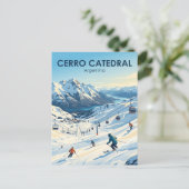 アルゼンチンのカトレドラル山 ポストカード (スタンド正面)
