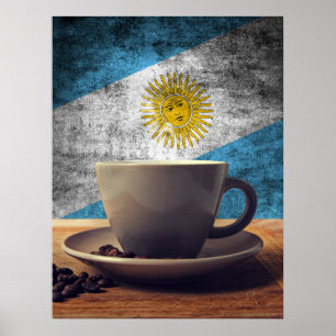 アルゼンチンのコーヒー ポスター