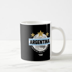 アルゼンチンのサッカーファン ワールドカップ 2026 _5 コーヒーマグカップ