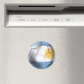 アルゼンチンのサッカーボールスポーツファン マグネット (インサイチュ (食洗機))