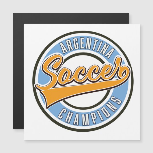 アルゼンチンのサッカー選手権 (正面/裏面)