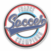 アルゼンチンのサッカー・チャンピオンズステッカー シール (正面)