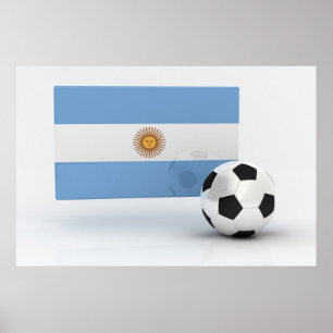 アルゼンチンのサッカー ポスター
