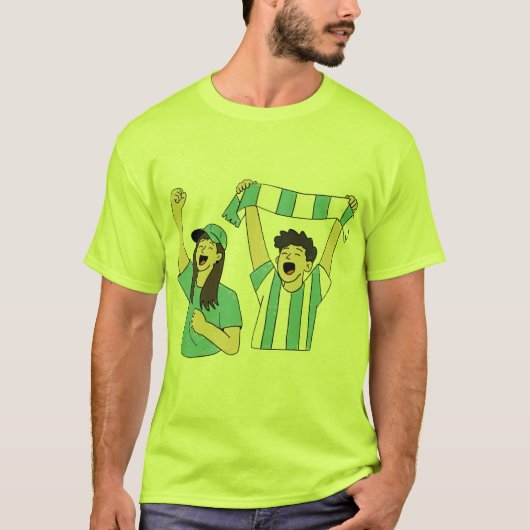 アルゼンチンのサポーターの歓声 Tシャツ (正面)