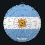 「アルゼンチンのストライキ！」 愛国的ダーツボード ダーツボード<br><div class="desc">国家プライドでブルズアイを打つ準備だ！アルゼンチンの旗を持つアルゼンチンをテーマにしたダーツボードは、あなたのルーツと共に目的を鋭くするのに祝最適である。あなたはダーツのプロでも友達とおもしろいを持ってスタイリッシュも、このダーツ感じボードはアルテンヌの勝利のように全て投げる！©世界の国</div>