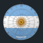 「アルゼンチンのストライキ！」 愛国的ダーツボード ダーツボード<br><div class="desc">国家プライドでブルズアイを打つ準備だ！アルゼンチンの旗を持つアルゼンチンをテーマにしたダーツボードは、あなたのルーツと共に目的を鋭くするのに祝最適である。あなたはダーツのプロでも友達とおもしろいを持ってスタイリッシュも、このダーツ感じボードはアルテンヌの勝利のように全て投げる！©世界の国</div>
