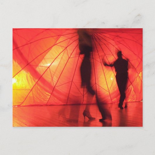 アルゼンチンのタンゴ・ダンサー ポストカード (正面)