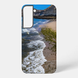 アルゼンチンのプエルト・ピラミデスのビーチ SAMSUNG GALAXY S22+ケース