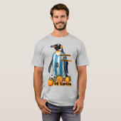 アルゼンチンのプレーヤーにスペインのオレンジを Tシャツ (正面フル)