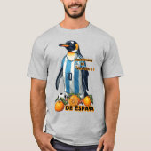 アルゼンチンのプレーヤーにスペインのオレンジを Tシャツ (正面)