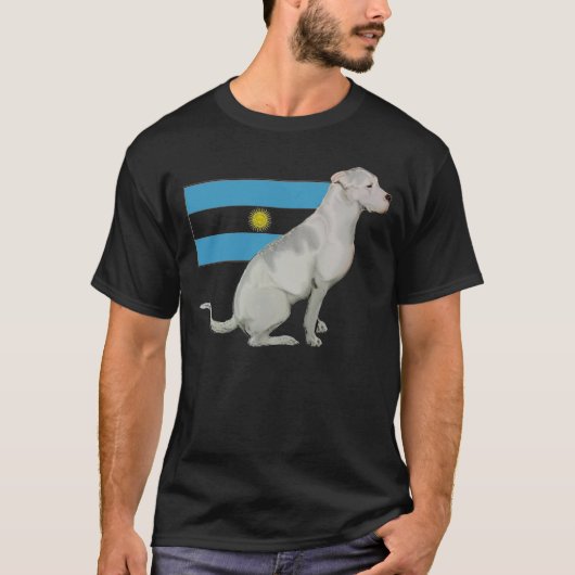 アルゼンチンのマスティフ Tシャツ (正面)