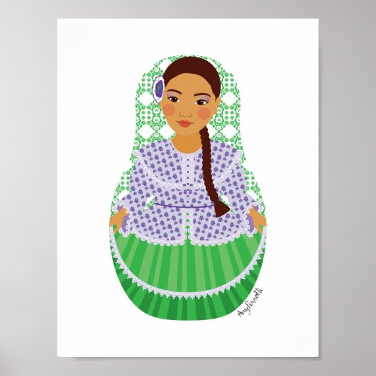 アルゼンチンのマトリョーシカのポスター ポスター (正面)