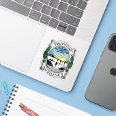 アルゼンチンのミソネス州の紋章 シール (ノートパソコンとiPhone)