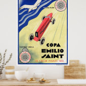 アルゼンチンのヴィンテージ旅行のポスター復元 ポスター (キッチン)