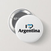 アルゼンチンの国旗が好き 缶バッジ (正面&裏面)