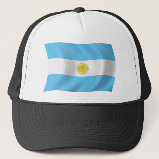 アルゼンチンの国旗ハット キャップ (正面)