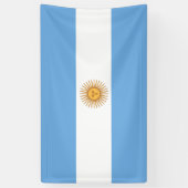 アルゼンチンの国旗バナー 祝祭的 愛国的 飾り 横断幕 (縦)