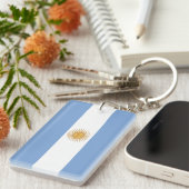 アルゼンチンの国旗 キーホルダー (正面右)