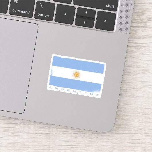 アルゼンチンの国旗 シール (詳細)