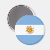 アルゼンチンの国旗 マグネット (正面/裏面)