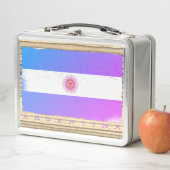 アルゼンチンの国旗 メタルランチボックス (インサイチュ)