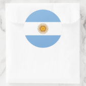 アルゼンチンの国旗 ラウンドシール (バッグ)