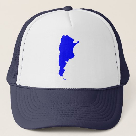 アルゼンチンの地図 キャップ (正面)