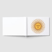アルゼンチンの太陽 ゲストブック (全面)